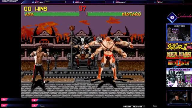 Mortal Kombat 2 32X Very hard Playthrough смотреть онлайн