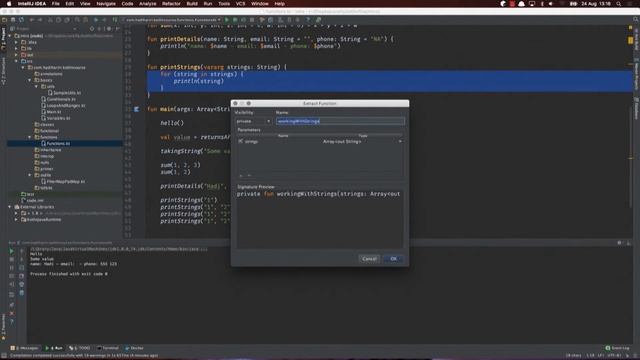 2 Functions with Unlimited Parameters in Kotlin смотреть онлайн