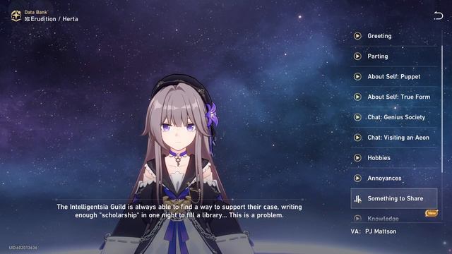 Herta English Dub Voice Lines [Honkai: Star Rail] смотреть онлайн