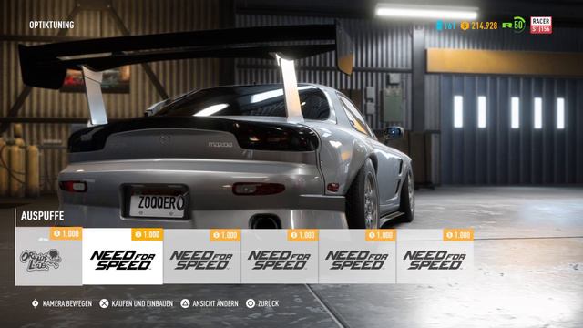 NFS Payback Tuning .Mazda RX7