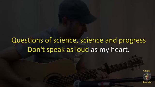 Coldplay - The Scientist - Acoustic Guitar Karaoke # 5 смотреть онлайн