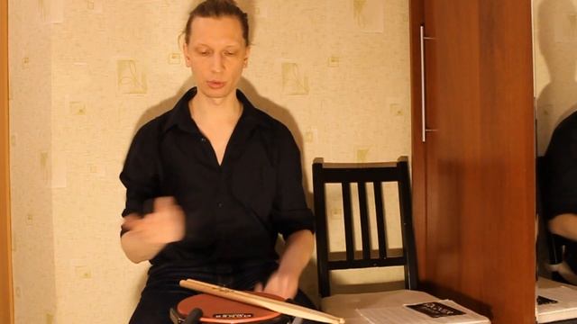 Тёрки на пэде #22. Single Stroke Roll. Как играть. На что обратить внимание. Где применить. смотреть онлайн