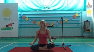 Йогамарафон от Avatar Yoga Festival в Днепре Валентина Малиновская лекция