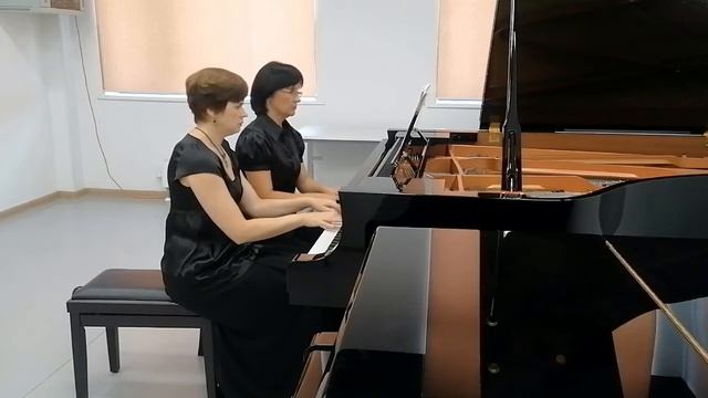 Софья Чичерина. 9 пьес для фортепиано в 4 руки. смотреть онлайн