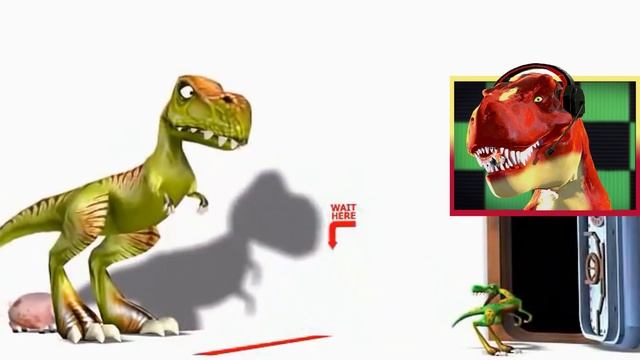 A T-REX does a Try Not To Laugh Challenge (Dinosaur Memes) смотреть онлайн