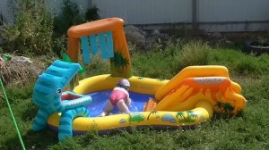 Большой надувной бассейн. Бассейн для детей. Бассейн для дачи.Большой надувной бассейн