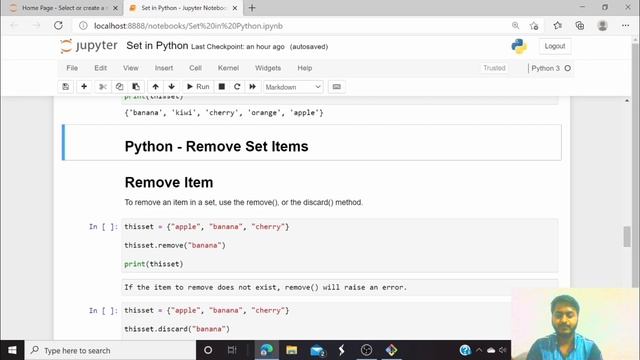 #6 Set in Python | Python Tutorial for Beginners смотреть онлайн