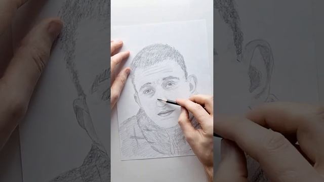 Как нарисовать Михаила Литвина, портрет карандашом / How to draw Mikhail Litvin, pencil portrait смотреть онлайн