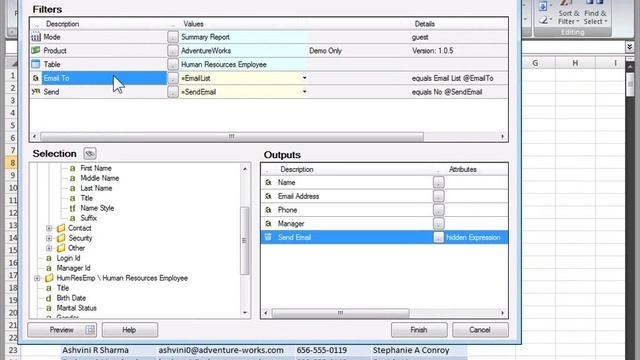 Sharperlight Query Builder - Emailing Reports смотреть онлайн
