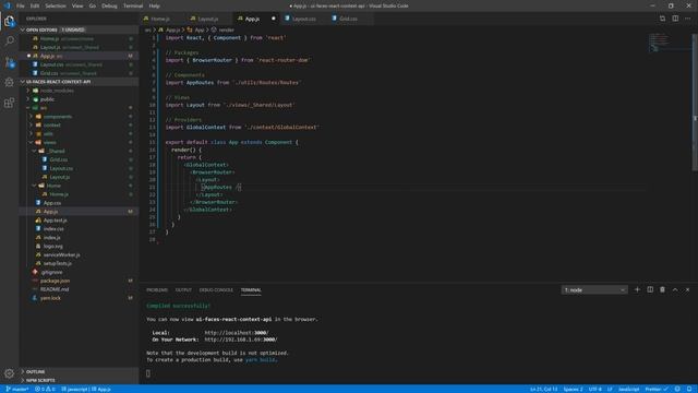 UI Faces with ReactJS and Context API: Part 4 - Views Components, and Mobile First CSS смотреть онлайн