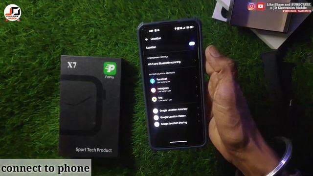how to Connect X7 Smart Watch | X7 smart watch connect Android phone смотреть онлайн