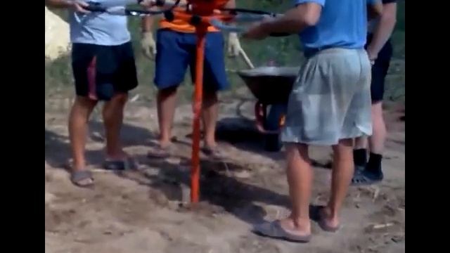 Фундамент для дома.Строительство дома.Пенобетон. смотреть онлайн