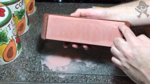 Подготовка рабочей поверхности точильного камня Naniwa Super Stone 3000