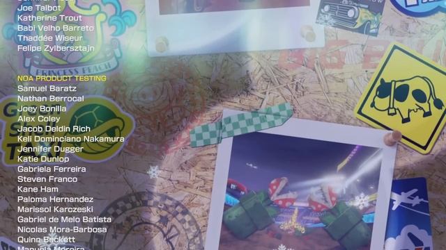 Mario Kart 8 Deluxe Booster Course Pass DLC End Credits