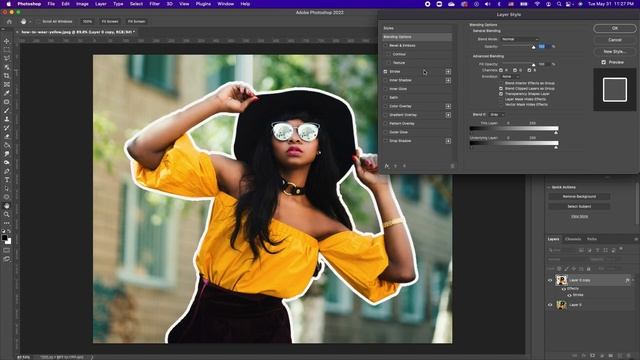 Photoshop Tutorial: How to Outline a Photo Easily смотреть онлайн