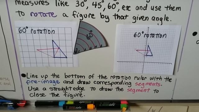 Geometry 9.3b, Drawing rotations in the coordinate plane смотреть онлайн