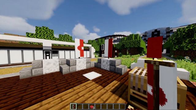 How to make the flag of TURKEY in Minecraft! смотреть онлайн