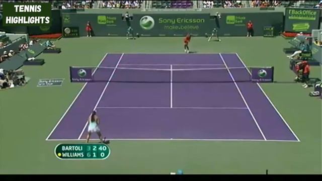 Venus Williams v. Marion Bartoli | Miami 2010 SF Highlights смотреть онлайн