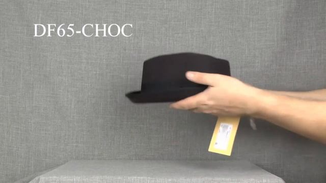 DF65-CHOC Шляпа фетровая DPC Diamond Crown