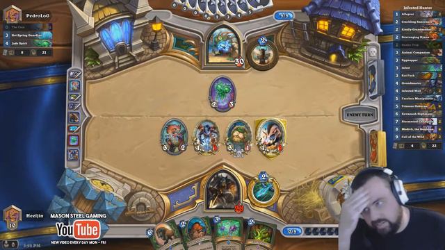 (Hearthstone) Surviving Standard 13: Infest Hunter смотреть онлайн