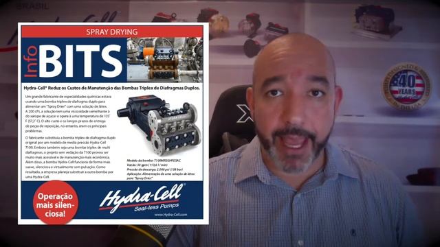 Hydra-Cell® Reduz os Custos de Manutenção das Bombas Triplex de Diafragmas Duplos смотреть онлайн