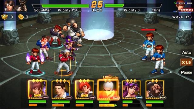 The King Of Fighters '98UM OL Android iOS Walkthrough - Part 49 - Chapter 19 Elite смотреть онлайн