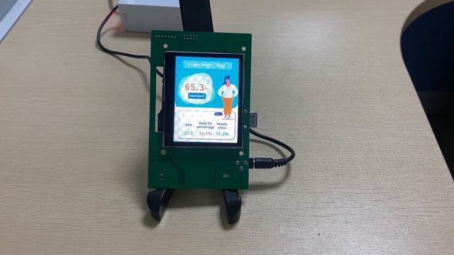 Display Application: Weighing machine based on T5L Smart LCD display, 320*240 Resolution смотреть онлайн