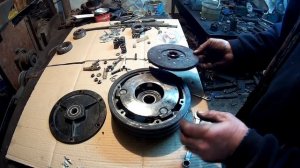 капремонт сцепления тяжелого мотоблока