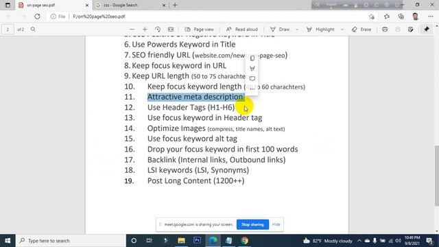 SEO Bangla Tutorial Full Course 2021 Live Class 3 | On Page SEO Bangla смотреть онлайн