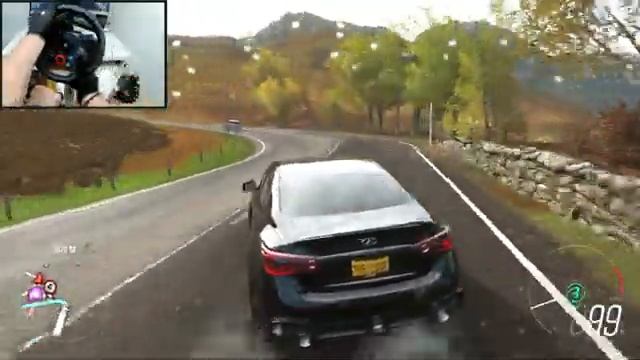 DRIFT HELL INFINITI Q50 - Forza Horizon 4 - Logitech G29 Setup смотреть онлайн