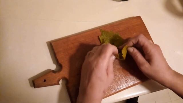 Как завернуть долму в виноградный лист ? смотреть онлайн