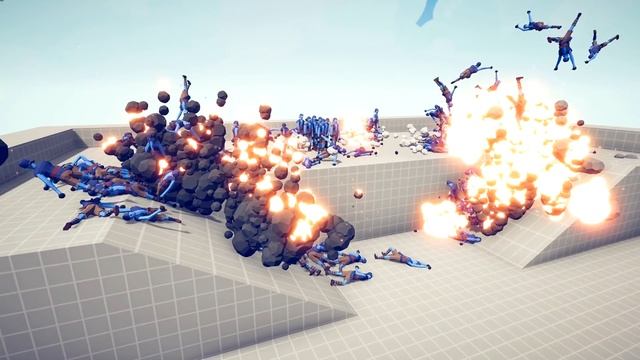 VIETNAM ARMY SOLDIER vs 100x ARMIES - Totally Accurate Battle Simulator TABS смотреть онлайн