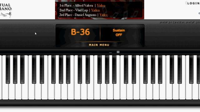 How to play Black ops Zombies on Virtual piano смотреть онлайн