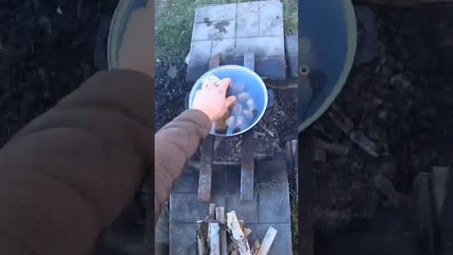 Пельмени на даче. Почти пещерный человек))) #Неформат смотреть онлайн