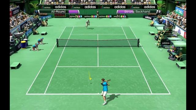 обзор игры Virtua Tennis 4 смотреть онлайн