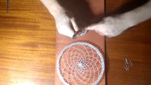 How to make string art DIY "Dreamcatcher"/как сделать ловца снов? смотреть онлайн
