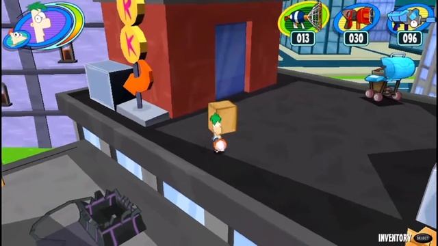 Phineas and Ferb: Day of Doofenshmirtz: 3-1 First Transportinator Skip смотреть онлайн