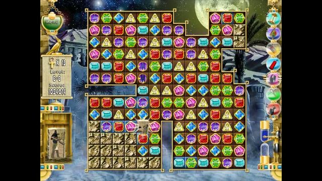 Pharaoh Puzzle gameplay - Level 6-6 смотреть онлайн