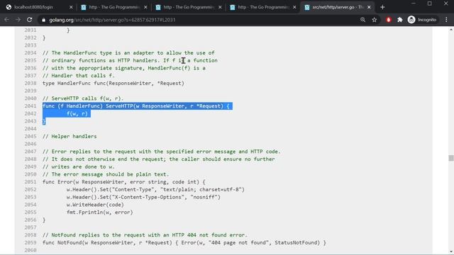 Middleware - Golang Web Dev смотреть онлайн