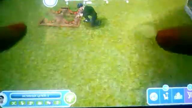 Let's play 3. The sims freeplay. Обжорка Машка. смотреть онлайн