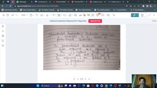 Constructor in Python | Default Constructor | Parameterized Constructor #python #pythonprogramming смотреть онлайн
