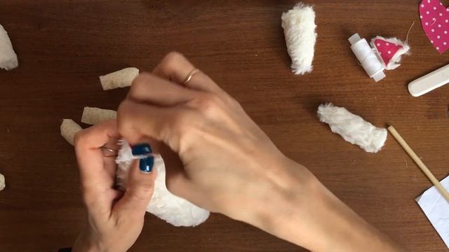 Овечка из плюша. Видео мастер-класс + выкройка смотреть онлайн