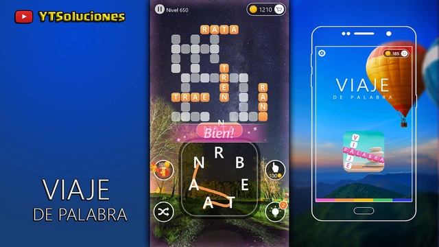 Viaje De Palabra soluciones nivel 636 - 665 смотреть онлайн