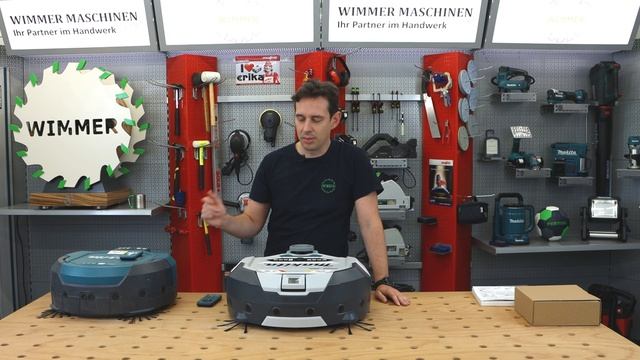 Makita Neuheit - Akku Saugroboter DRC300Z - Wimmer Maschinen