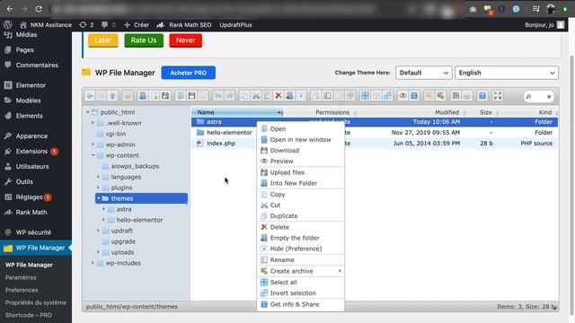 Comment supprimer un thème WordPress смотреть онлайн
