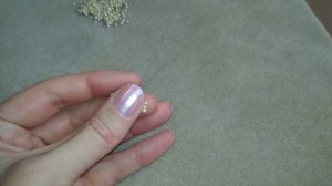 Beaded necklace. Колье из бисера и бусин. МК