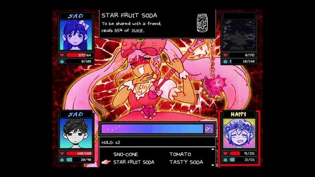 OMORI playable Mari and Basil mod #2: Sweetheart Boss Battle смотреть онлайн