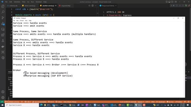 SAP CAP Model - Intermediate and Advanced Concepts (Part 2) [Events, File based messaging] смотреть онлайн