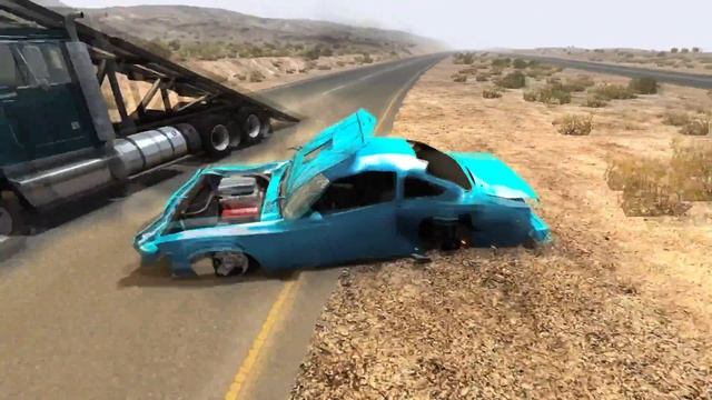 BeamNG.drive - High Speed Ramp Truck #2 смотреть онлайн