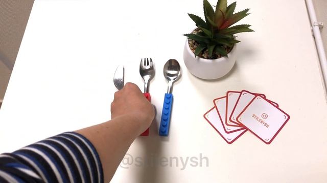 Набор приборов для детей в стиле конструктора смотреть онлайн